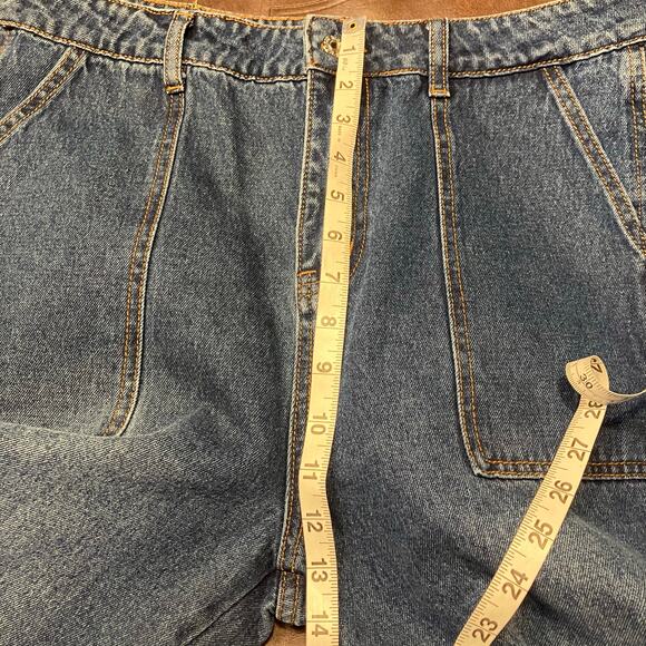 Monkey Ride‎ High Rise Carpenter Jeans Womens 11 Cargo Mom Origional Vintage - Picture 14 of 16